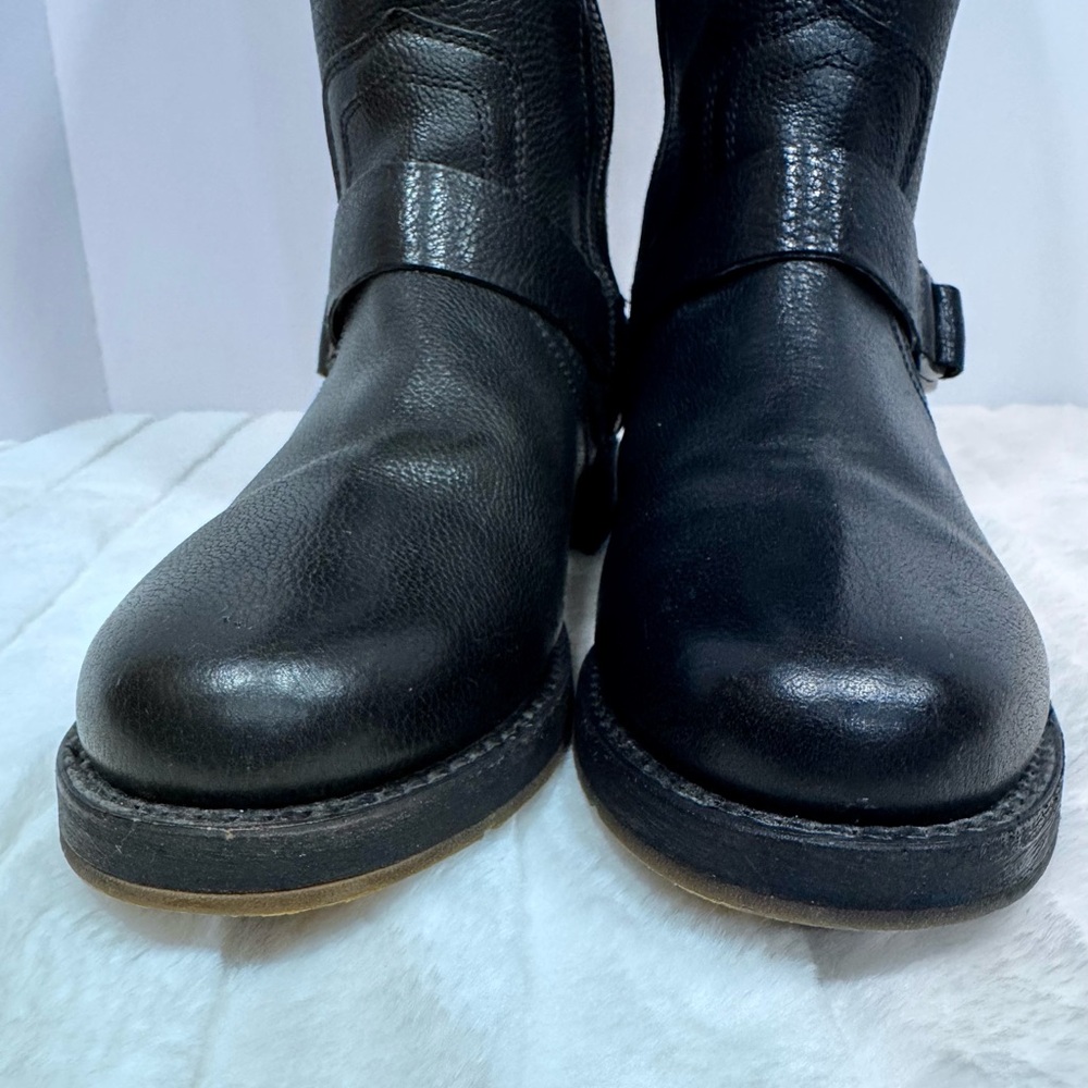 Born Nahuku Black Leather Mid-Calf Boots | Size 8.5 - Picture 7 of 12